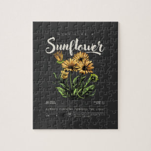 Stay Like a Sunflower Jigsaw Puzzle