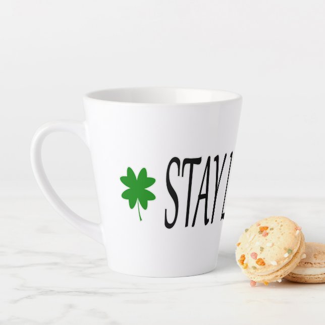 STAY LUCKY!! LATTE MUG (In Situ)