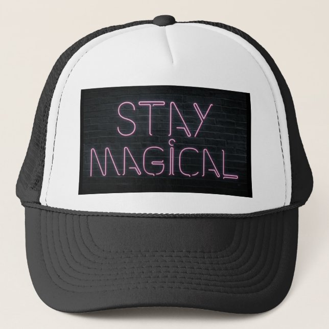 Stay Magical Trucker Hat (Front)