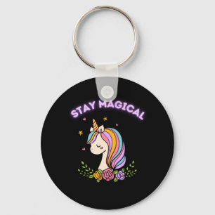 Stay Magical Unicorn Kids Key Ring