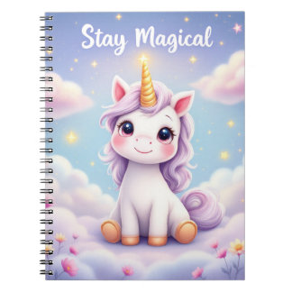 Stay Magical - Unicorn Notebook for Kids
