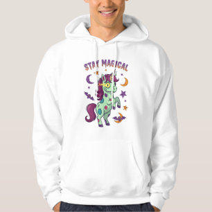 "Stay Magical" Zombie Unicorn Hoodie