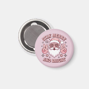 Stay Merry And Bright Christmas Ugly Xmas Magnet