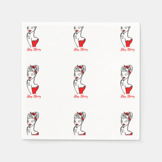 Stay Merry Paper Napkins