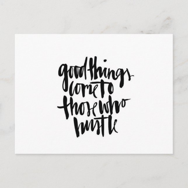 Stay On Track Postcard (Front)