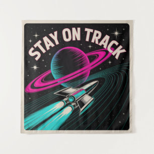 Stay On Track Tapestry