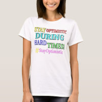 "STAY OPTIMISTIC" Cute Design. Buy Now