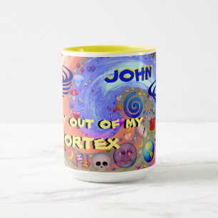 Stay Out Of My Vortex Personalised Mug