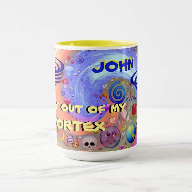 Stay Out Of My Vortex Personalised Mug (Center)