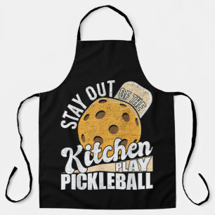 Stay Out of The Kitchen Play Pickleball Apron