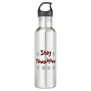 Stay Pawsitive 710 Ml Water Bottle