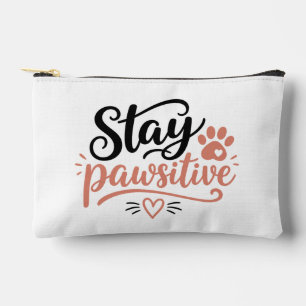 Stay Pawsitive Accessory Pouch