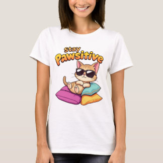 Stay Pawsitive T-Shirt