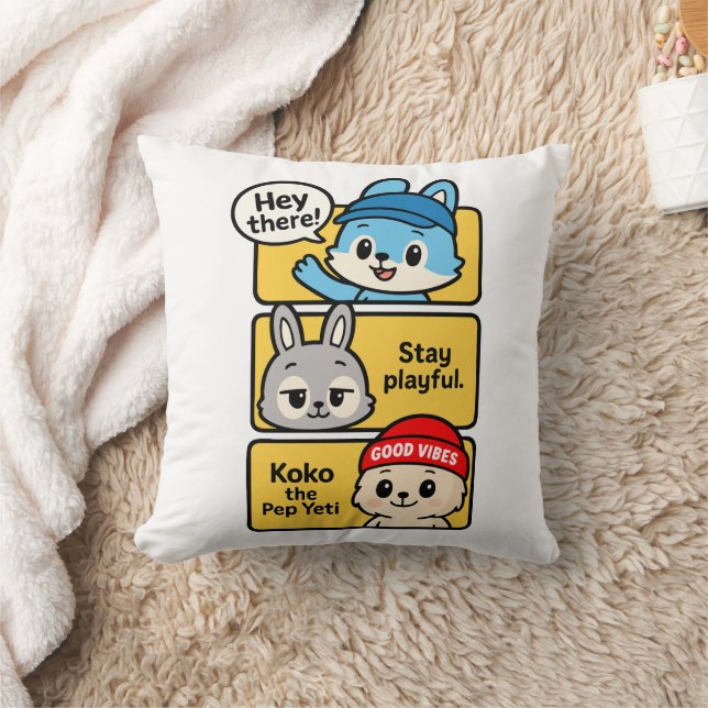 Stay Playful Cushion (Blanket)