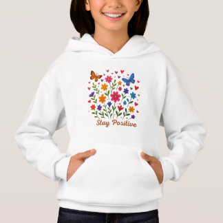 Stay Positive – Flowers & Butterflies