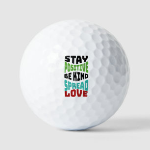 Stay Positive Golf Balls