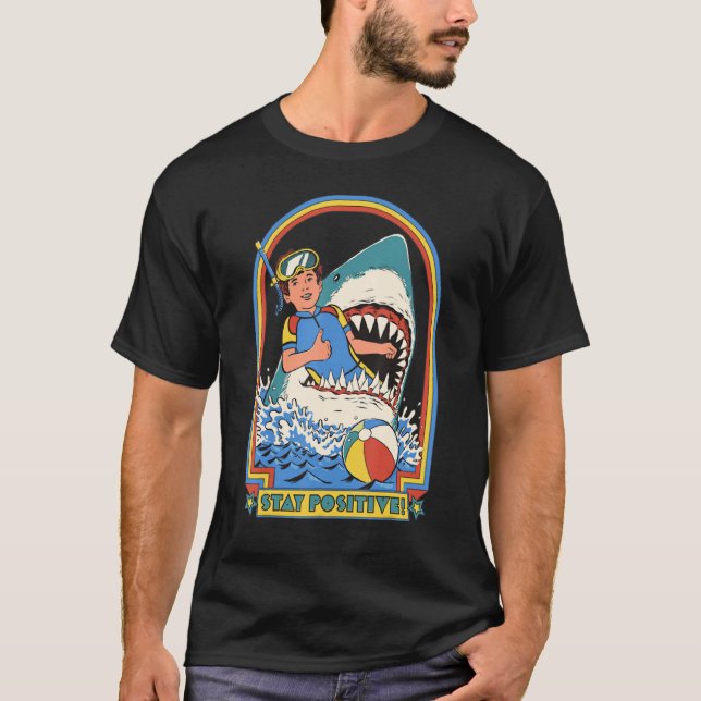 Stay Positive  Illustrations T-Shirt (Front)