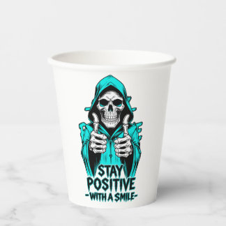 Stay Positive – Inspirational Motivational Paper Cups
