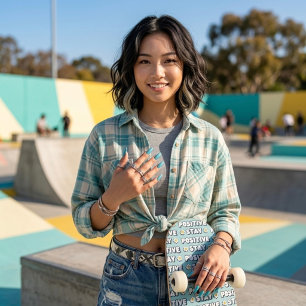 Stay Positive Skateboard