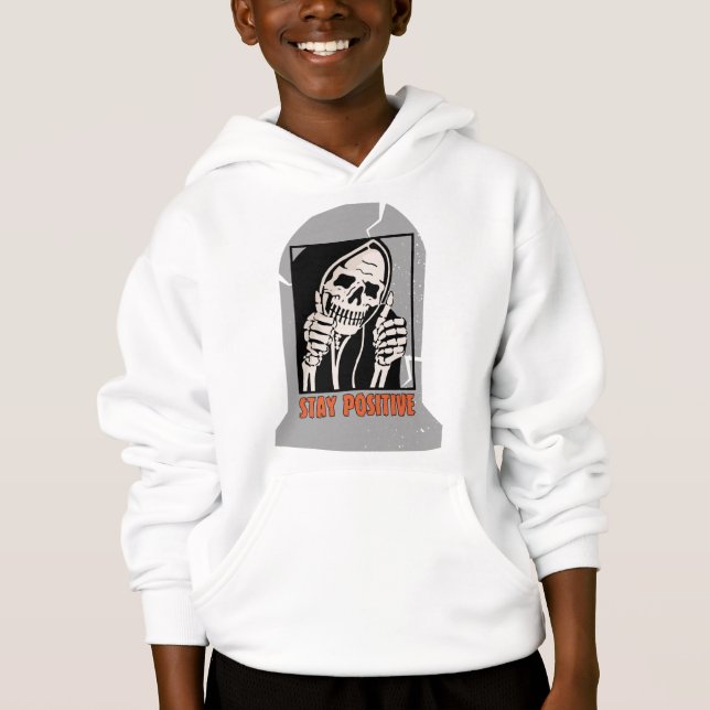 STAY POSITIVE SKELETON (Front)