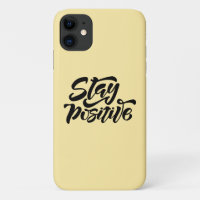 Stay Positive Yellow