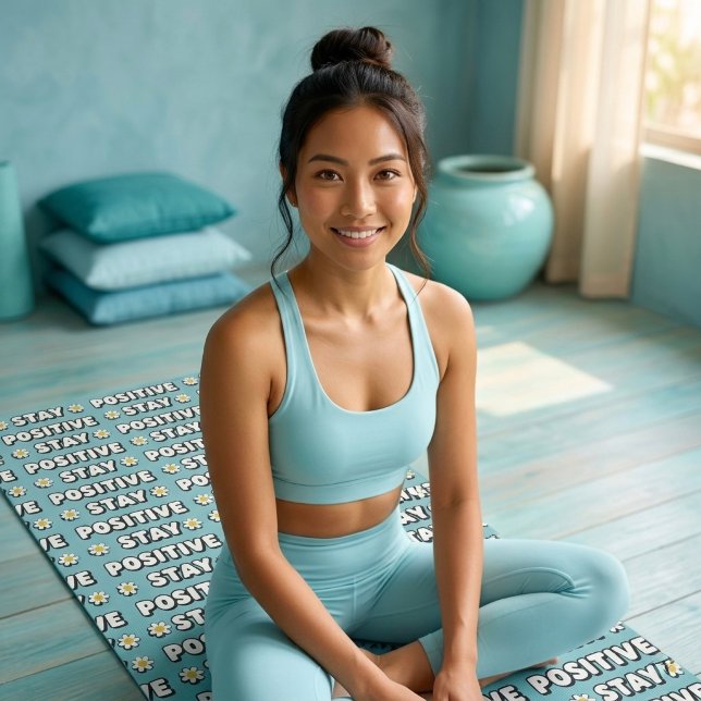 Stay Positive Yoga Mat (Creator Uploaded)