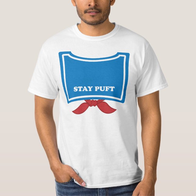 Stay Puft Marshmallow Man T-Shirt (Front)