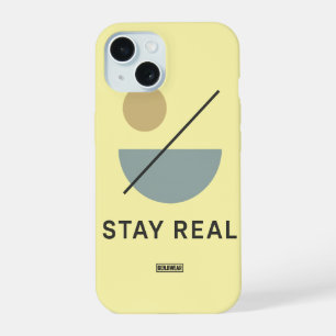 STAY REAL Modern Minimalist Phone Case – GENJIWEAR