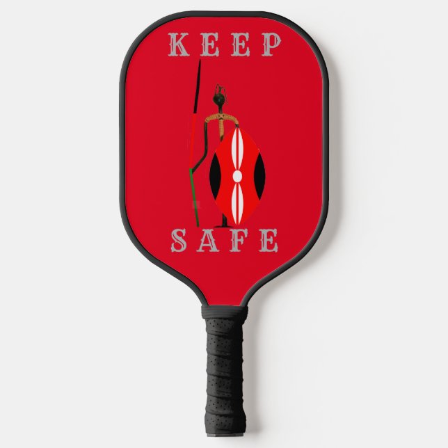  Stay Safe and Play Confident Safest   Pickleball Paddle (Front)