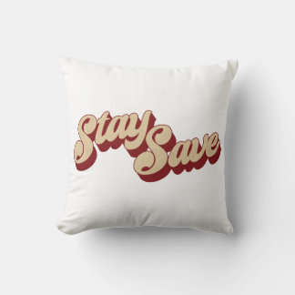Stay Safe Hoodie Cushion