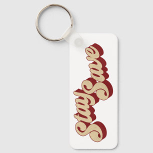 Stay Safe Key Ring