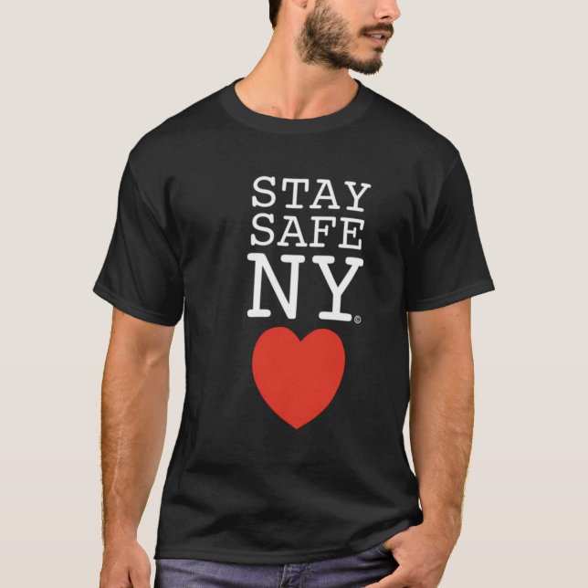 Stay Safe Ny Hoodie T-Shirt (Front)