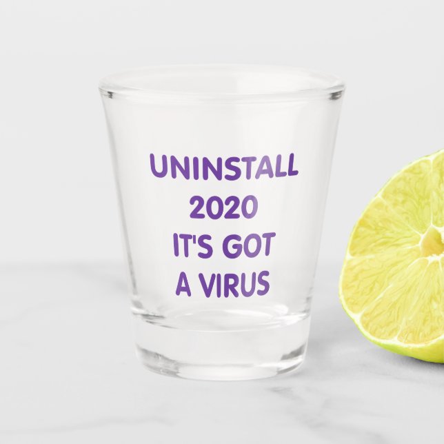 Stay Safe! Shot Glass (Front)