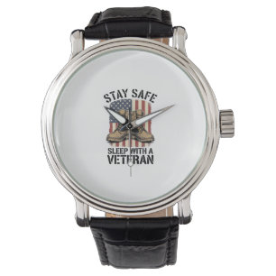 Stay Safe Sleep With A Veteran Vintage Boots Shirt Watch