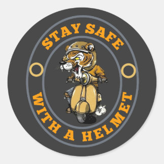 Stay safe Sticker