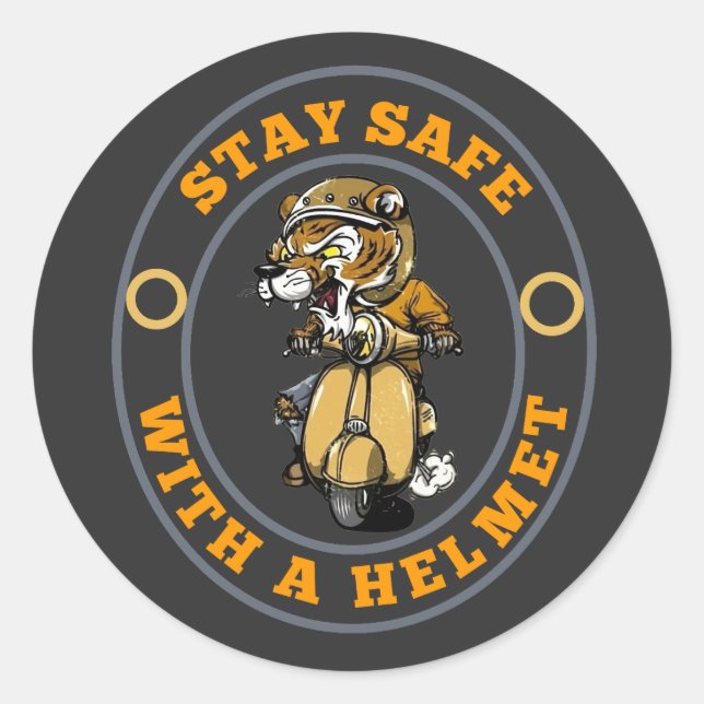 Stay safe Sticker (Front)