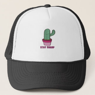 STAY SHARP TRUCKER HAT