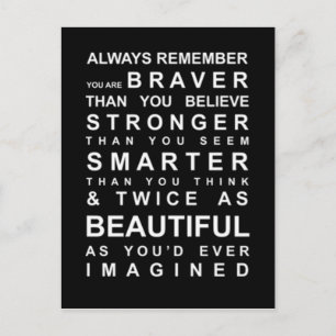 Stay Smart Postcard