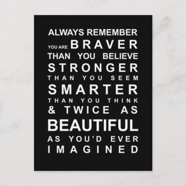 Stay Smart Postcard (Front)