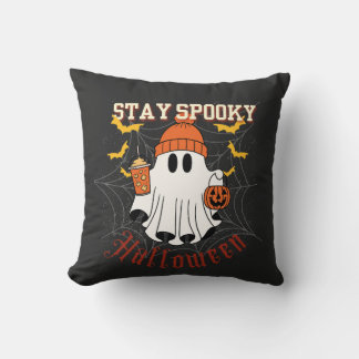 Stay Spooky Ghost Halloween  Cushion