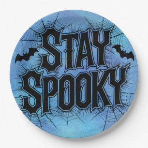 Stay Spooky Halloween Paper Plate