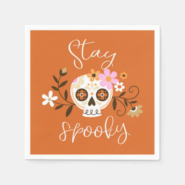 Stay Spooky Napkin (Front)