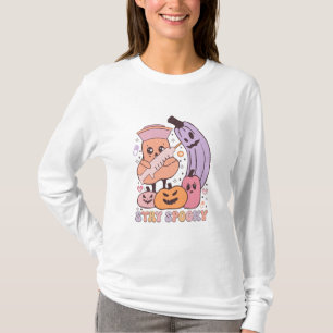 Stay Spooky Nurse Halloween Long Sleeve T-Shirt