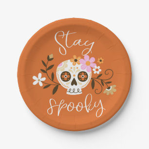 Stay Spooky Paper Plate