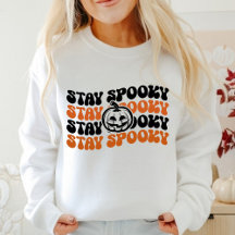 Stay Spooky Pumpkin Patch Halloween Sweatshirt 