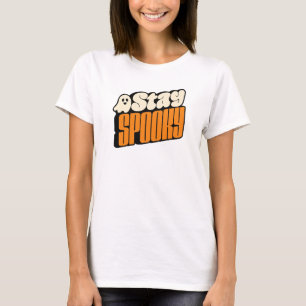 Stay Spooky Retro Halloween Ghost T-Shirt