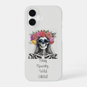 Stay Spooky Wild Child iPhone 16 Case