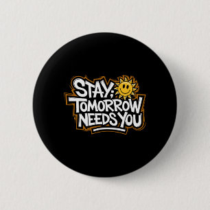 Stay Stay Strong Awareness Mental Health 6 Cm Round Badge