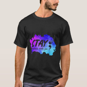 Stay Stay Strong Prevention Awareness Support T-Shirt