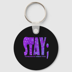 Stay Stay Strong Prevention Awareness Week Design Key Ring